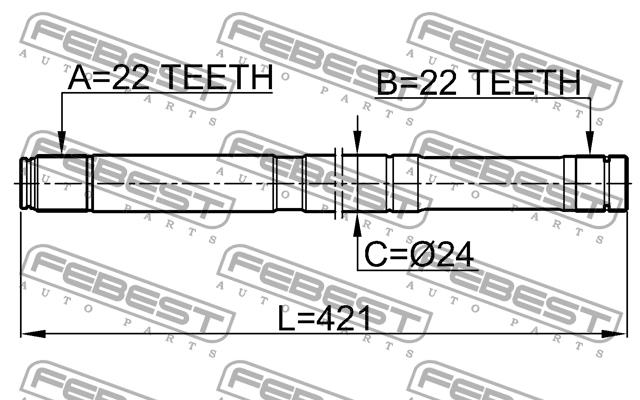 Купить Febest 0212-B10MTLH по низкой цене в Украине!