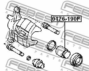 Купить Febest 0176AE190F – отличная цена на EXIST.UA!