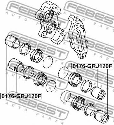Купить Febest 0176GRJ120F – отличная цена на EXIST.UA!