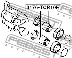 Купить Febest 0176TCR10F – отличная цена на EXIST.UA!