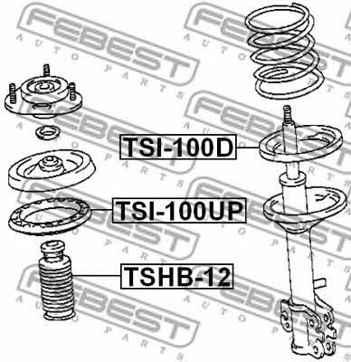Купить Febest TSI-100UP по низкой цене в Украине!
