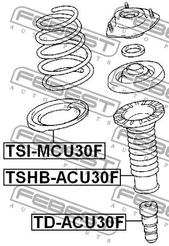 Купити Febest TSI-MCU30F за низькою ціною в Україні!
