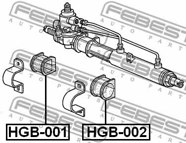 Купить Febest HGB001 – отличная цена на EXIST.UA!