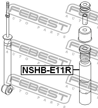 Купить Febest NSHB-E11R по низкой цене в Украине!