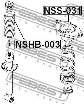 Купити Febest NSHB003 – суперціна на EXIST.UA!