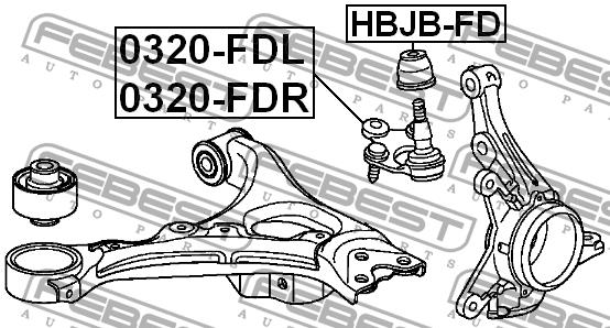Купить Febest HBJB-FD по низкой цене в Украине!