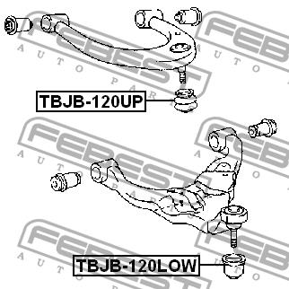 Купить Febest TBJB-120LOW по низкой цене в Украине!