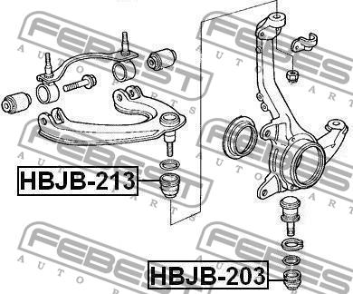 Febest Пыльник опоры шаровой – цена 126 UAH