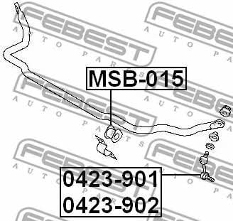 Купити Febest 0423-902 за низькою ціною в Україні!