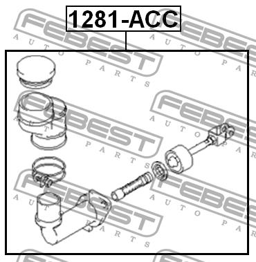 Купить Febest 1281-ACC по низкой цене в Украине!