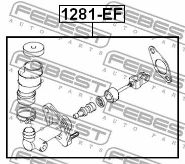 Купить Febest 1281EF – отличная цена на EXIST.UA!