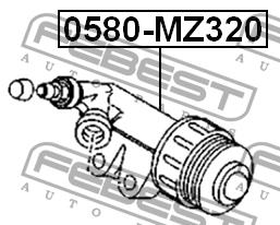 Купить Febest 0580-MZ320 по низкой цене в Украине!