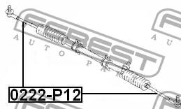 Купити Febest 0222P12 – суперціна на EXIST.UA!