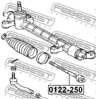 Тяга рулевая Febest 0122-250