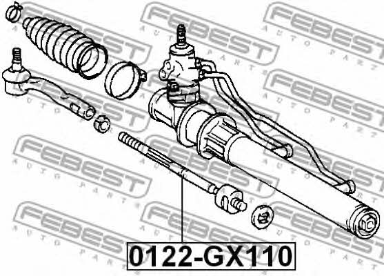 Купить Febest 0122-GX110 по низкой цене в Украине!