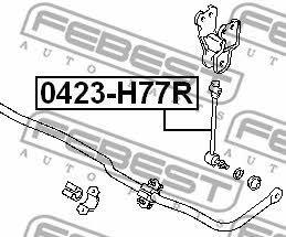 Купить Febest 0423-H77R по низкой цене в Украине!