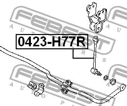 Купить Febest 0423H77R – отличная цена на EXIST.UA!