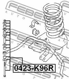 Купить Febest 0423K96R – отличная цена на EXIST.UA!