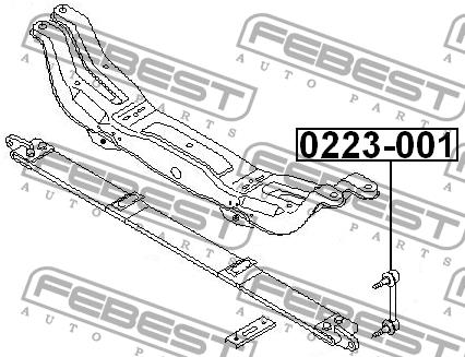 Купить Febest 0223-001 по низкой цене в Украине!