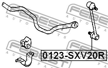 Купити Febest 0123-SXV20R за низькою ціною в Україні!
