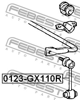 Купить Febest 0123GX110R – отличная цена на EXIST.UA!