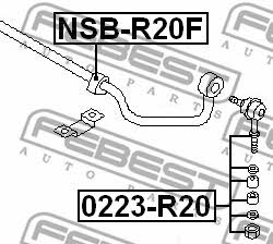 Купить Febest 0223R20 – отличная цена на EXIST.UA!