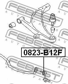 Купить Febest 0823B12F – отличная цена на EXIST.UA!