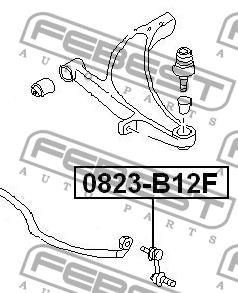 Купить Febest 0823-B12F по низкой цене в Украине!
