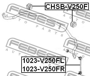 Купить Febest 1023-V250FL по низкой цене в Украине!