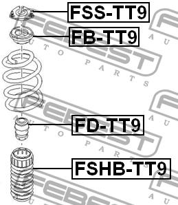 Купить Febest FSHB-TT9 по низкой цене в Украине!