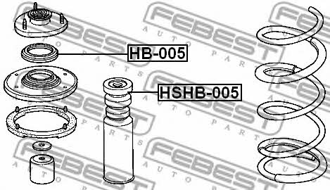 Купити Febest HSHB005 – суперціна на EXIST.UA!