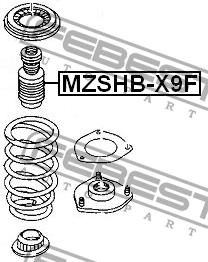 Купить Febest MZSHB-X9F по низкой цене в Украине!