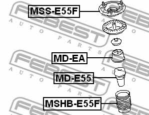 Купити Febest MSHBE55F – суперціна на EXIST.UA!