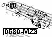 Купить Febest 0580-MZ3 по низкой цене в Украине!