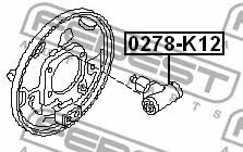 Купить Febest 0278K12 – отличная цена на EXIST.UA!