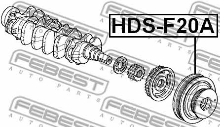 Купить Febest HDSF20A – отличная цена на EXIST.UA!