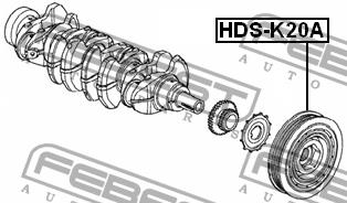 Купить Febest HDS-K20A по низкой цене в Украине!