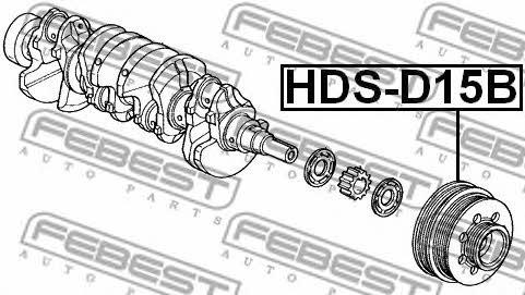 Купить Febest HDS-D15B по низкой цене в Украине!
