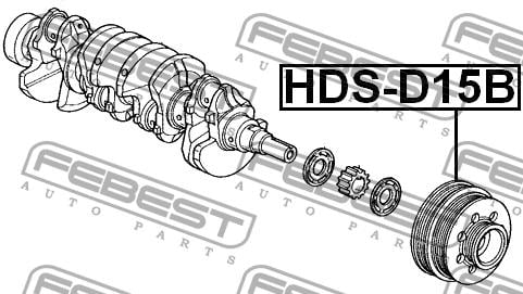 Купить Febest HDSD15B – отличная цена на EXIST.UA!