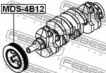 Купить Febest MDS4B12 – отличная цена на EXIST.UA!