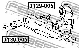 Шайба ексцентрикова Febest 0130-005