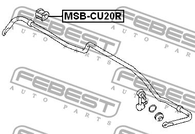 Купить Febest MSB-CU20R по низкой цене в Украине!