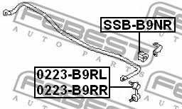 Купить Febest SSBB9NR – отличная цена на EXIST.UA!