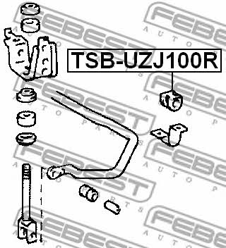 Купить Febest TSBUZJ100R – отличная цена на EXIST.UA!