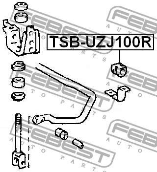 Купить Febest TSB-UZJ100R по низкой цене в Украине!