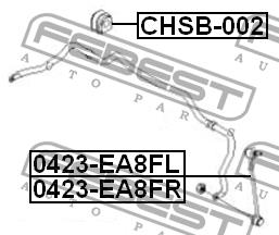 Купить Febest CHSB002 – отличная цена на EXIST.UA!