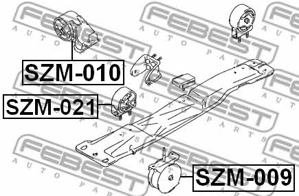 Купить Febest SZM021 – отличная цена на EXIST.UA!