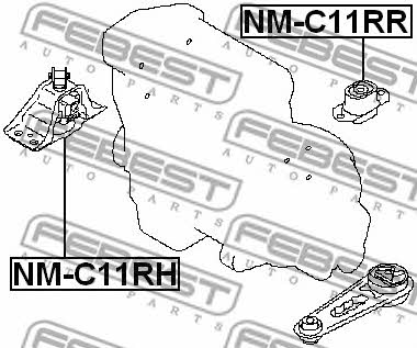 Купити Febest NMC11RH – суперціна на EXIST.UA!