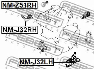 Купити Febest NM-J32RH за низькою ціною в Україні!