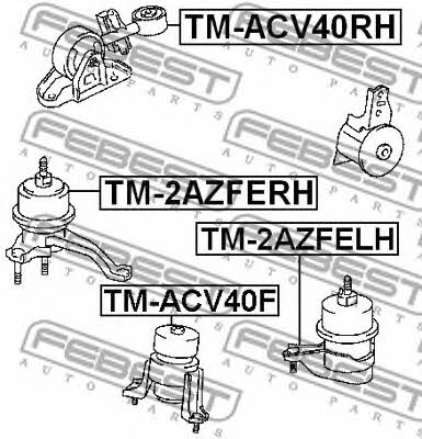 Купити Febest TM-2AZFERH за низькою ціною в Україні!